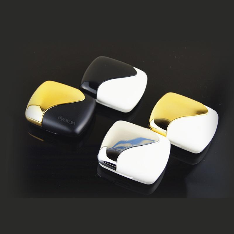 Contact lens box beauty contact box contact partner box care box(Random color delivery)