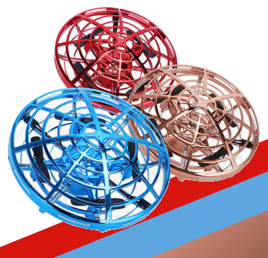 AIRTIME™ HAND-CONTROLLED FLYING UFO MINI DRONE (AGES 5+)