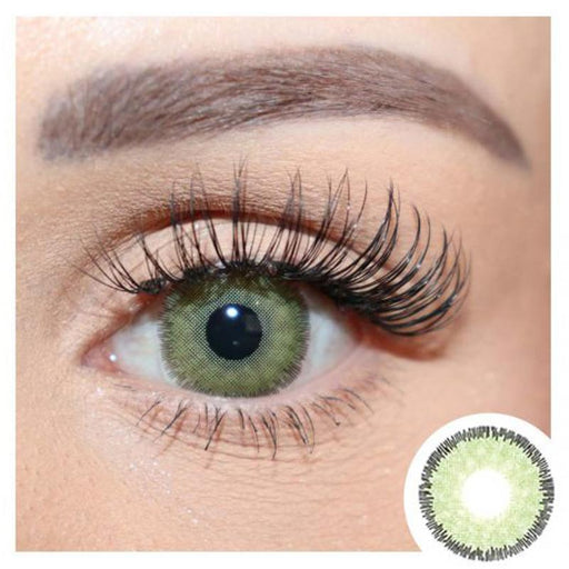 Natural Candy Green (12 months) contact lenses