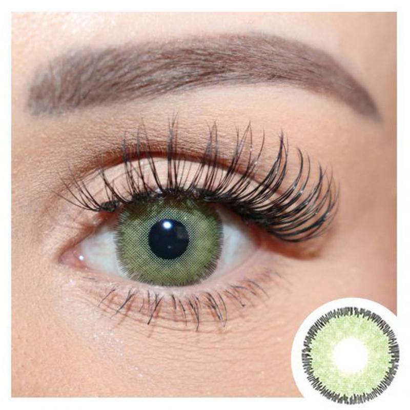 Natural Candy Green (12 months) contact lenses