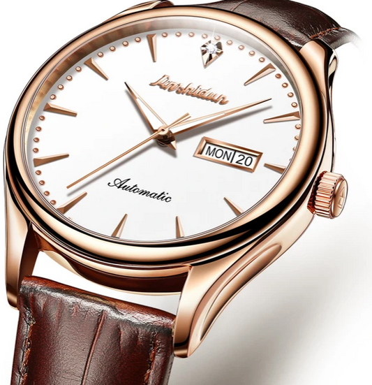 Full Automatic Mechanical Double Calendar Watch