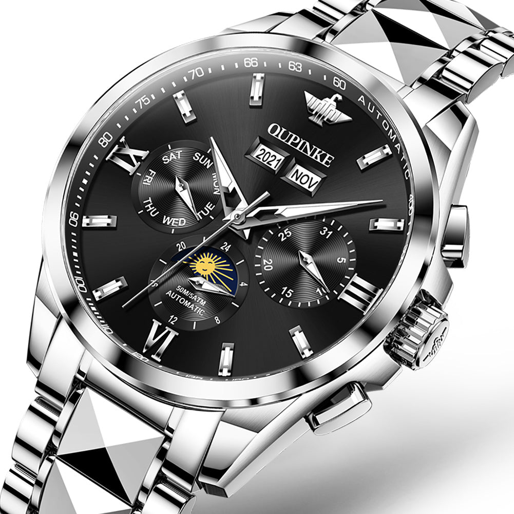 Multi-function Fully Automatic Business Mechanical Watch Men's Watch