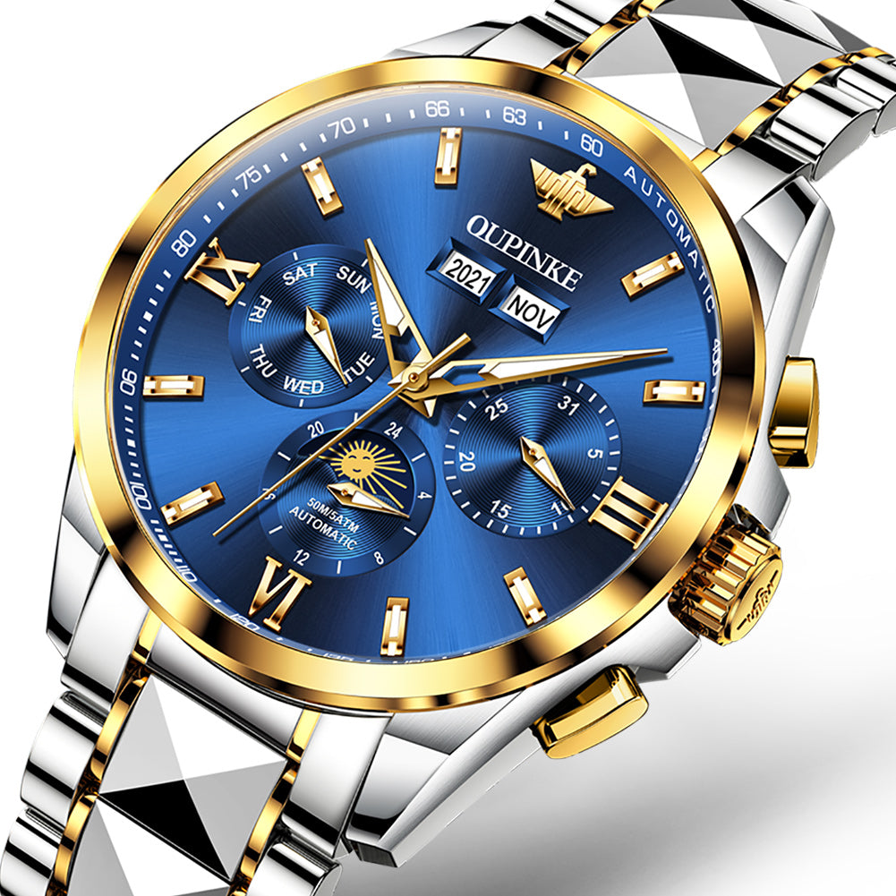 Multi-function Fully Automatic Business Mechanical Watch Men's Watch