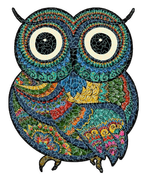 Strange owl Jigsaw Puzzle