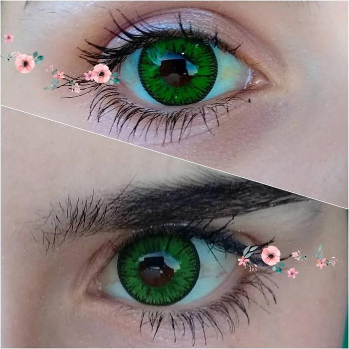 Cosplay Ice Green (12 months) contact lenses