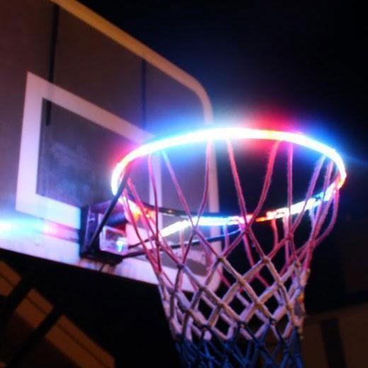 Awesome Basketball Hoop Sensor-Activated LED Strip Light