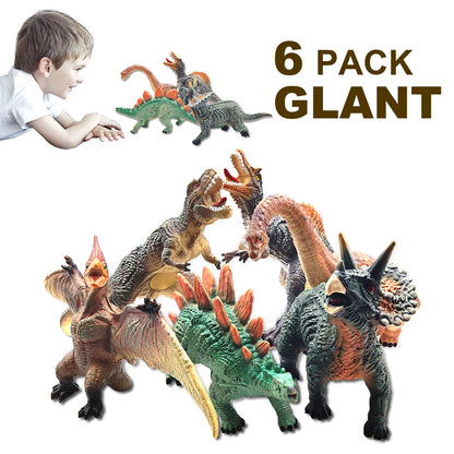 KELIWOW Dinosaur Toy 13-Inch Soft PVC Dinosaur Figurines For Children 3 Years And Up