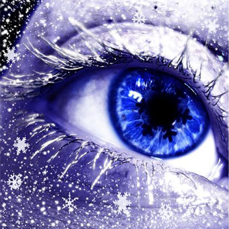 Bright blue starry sky (12 months) contact lenses