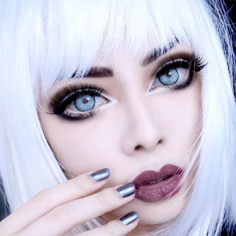 cosplay devil blue eyes (12 months) contact lens