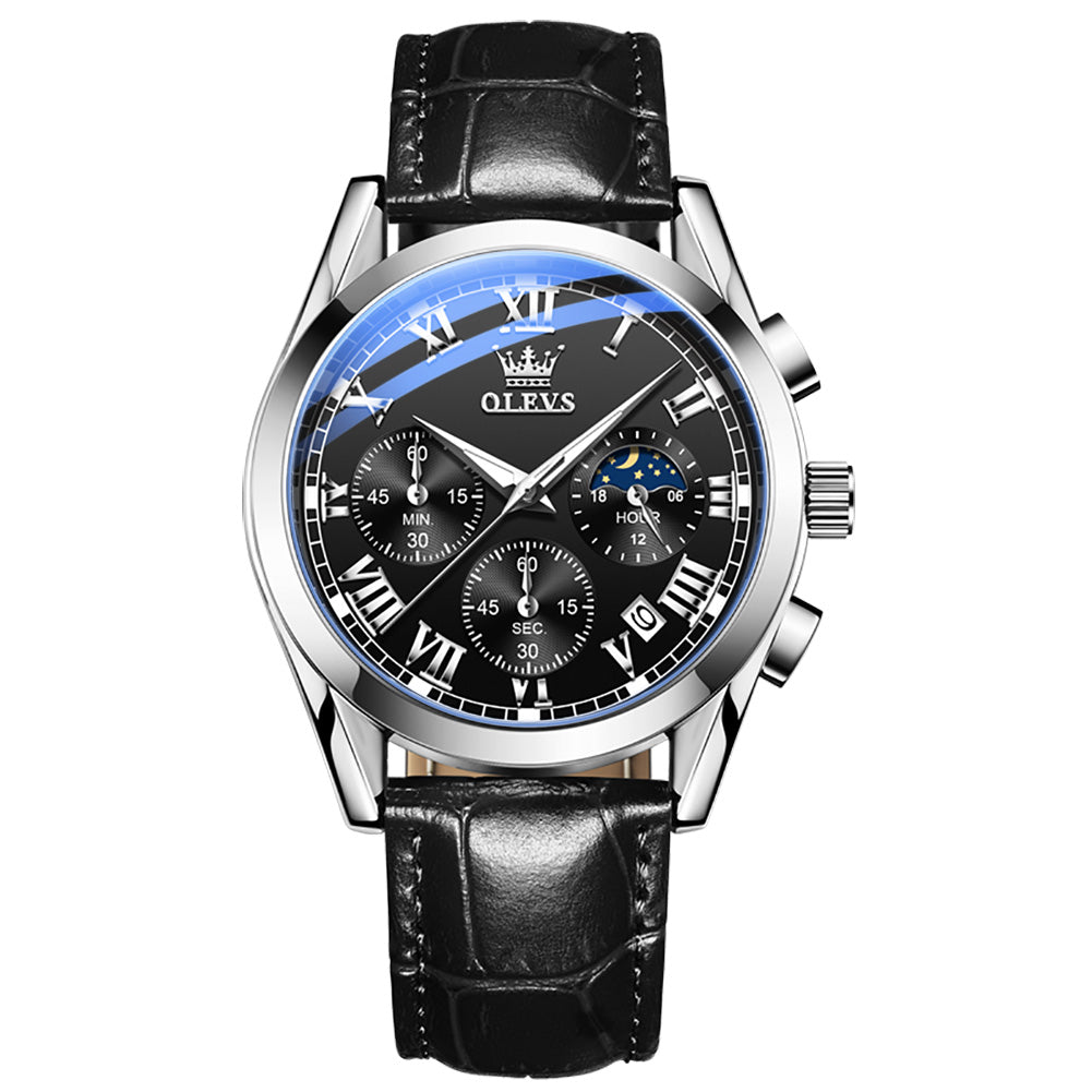 Multifunctional Sports Waterproof Luminous Men's Watch