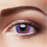 Eye Circle Lens Little Half Purple Colored Contact Lenses