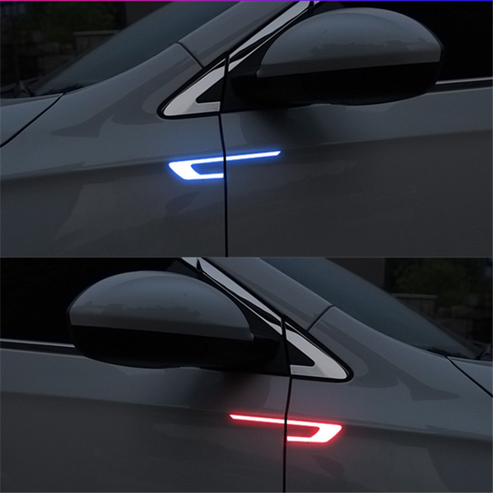Car Door Reflective & Anti-Scratch Strips-4Pcs