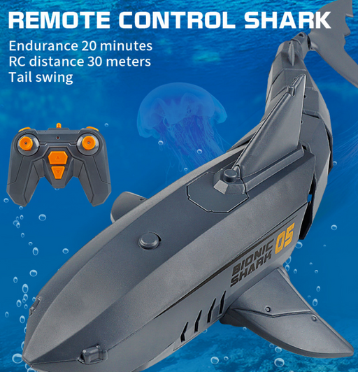 Remote Control Electric Shark Rechargeable Summer Water Children's Electric Toy