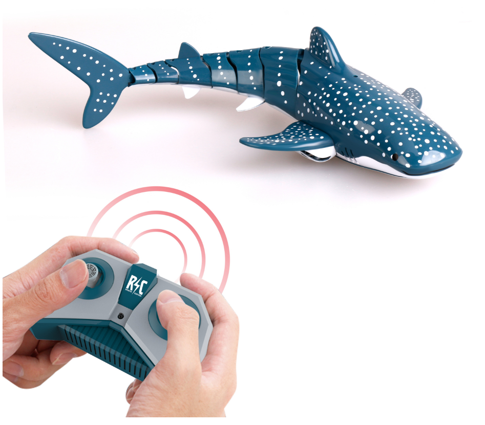 Remote Control Shark Simulation Swinging Fish Summer Children's Splashing Toy