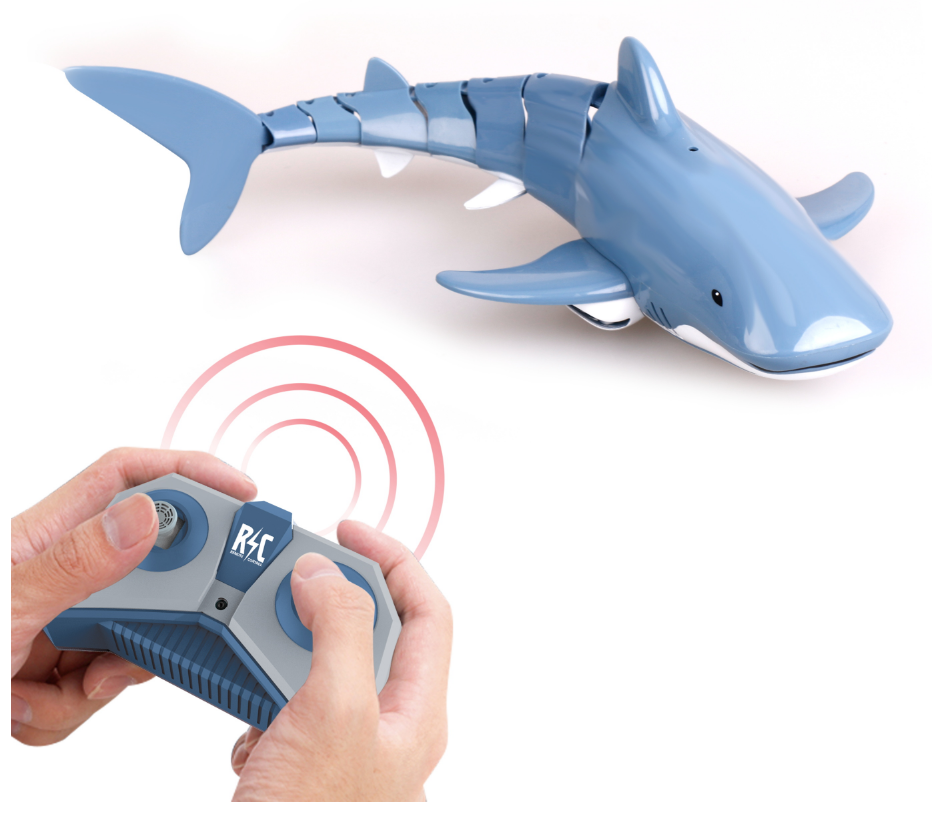 Remote Control Shark Simulation Swinging Fish Summer Children's Splashing Toy