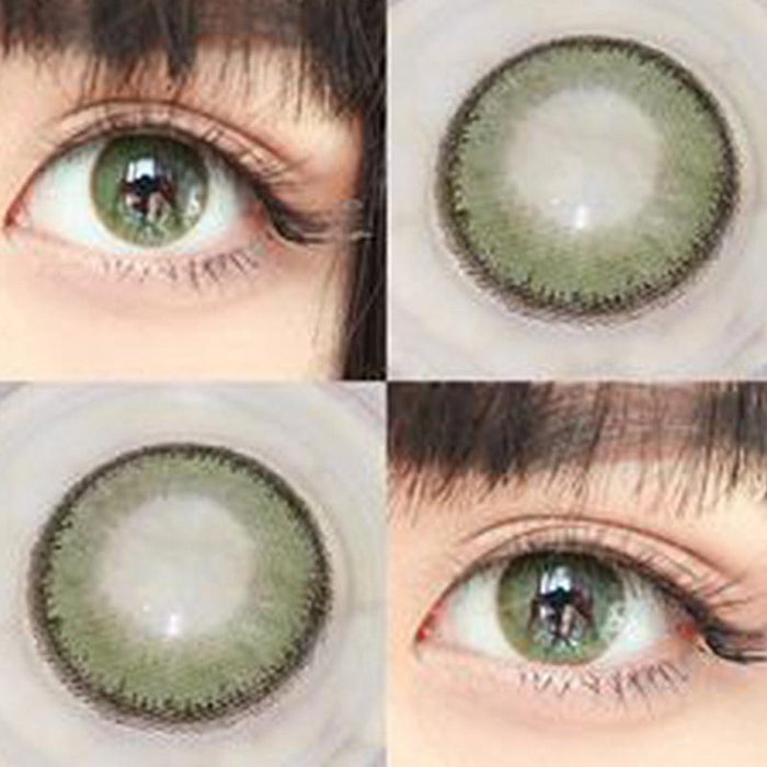 Russian green (12 months) contact lenses