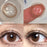 Natural light brown (12 months) contact lenses