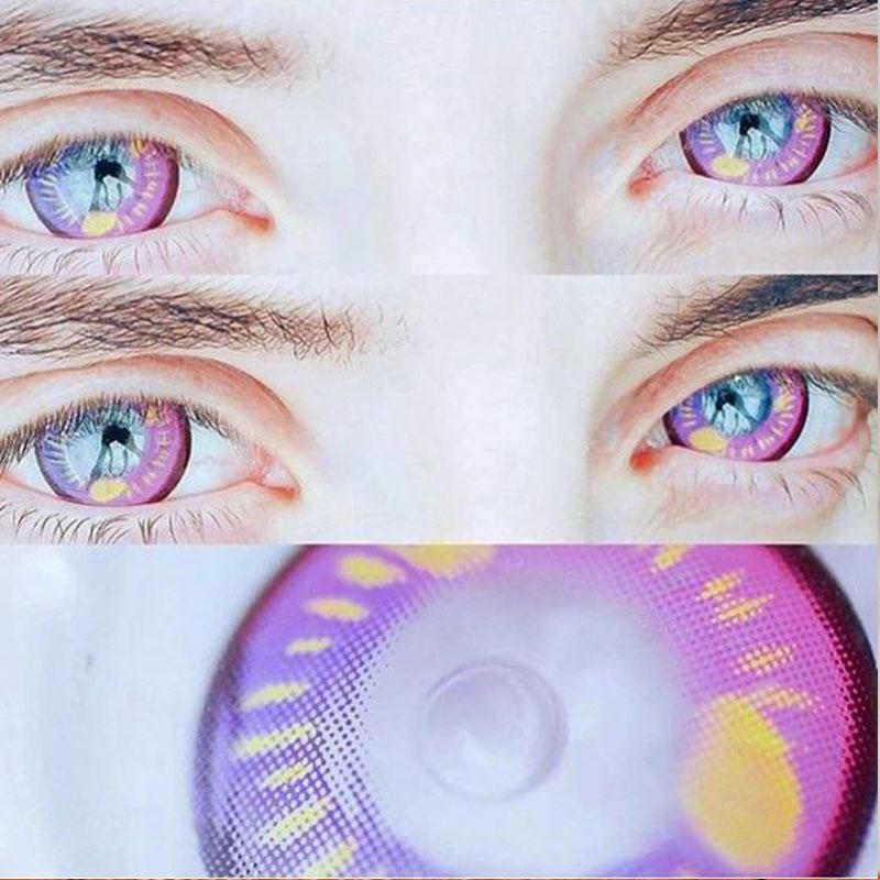 COSPLAY purple contact lenses (12 months) contact lenses
