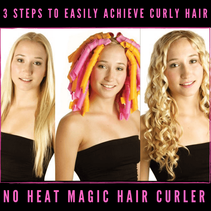 [50% OFF TODAY] No Heat Magic Hair Curlers