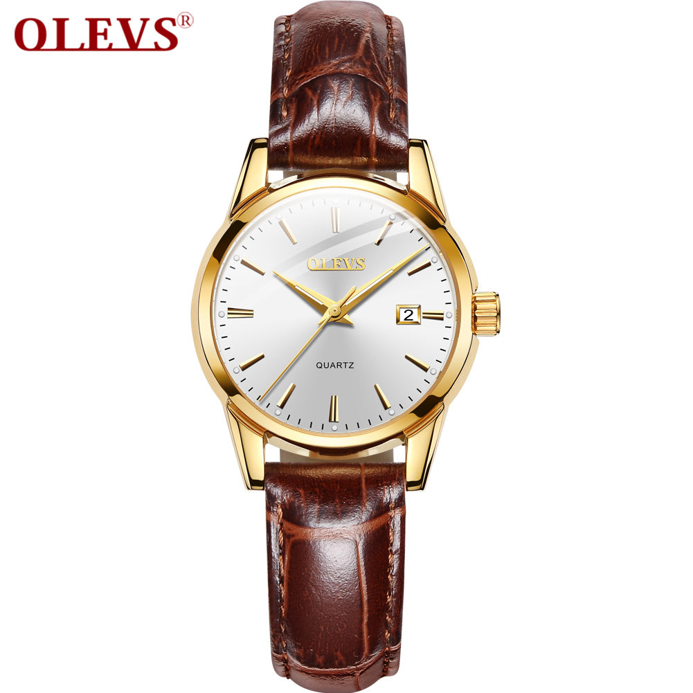 Aiigift Fashion Waterproof Men And Women Quartz Watch Personalized Couple Style