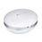 Contact lens cleaner, silver and white