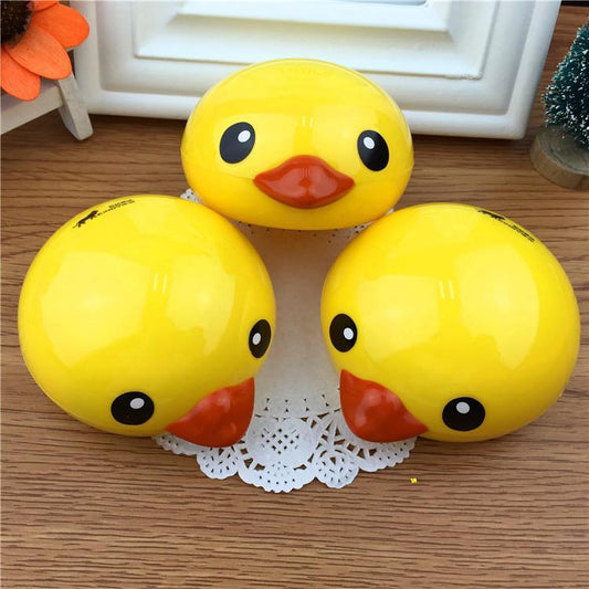 Little yellow duck contact lens box