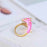Gold Topaz Dragon Ring Adjustable Ring Size
