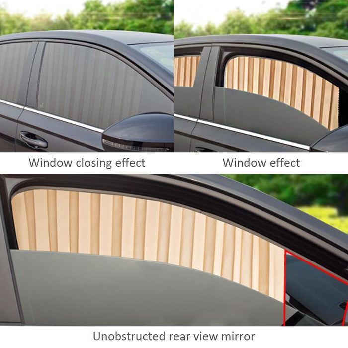 Magnetic Car Sunshade Curtains