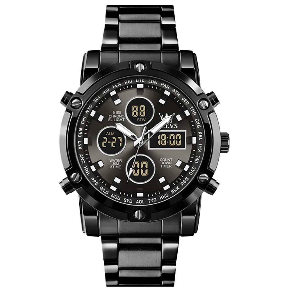 Multifunctional Electronic Watch Men's Watch