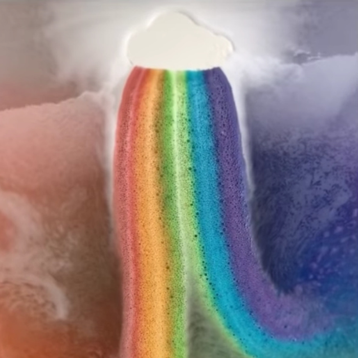 Rainbow Cloud Bath Bomb
