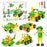 NextX STEM Building Block Sets,Preschool Educational 6 in 1 Construction Toys for Boys,142 Pieces