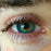 Color mixed artificial eye (12 months) contact lenses