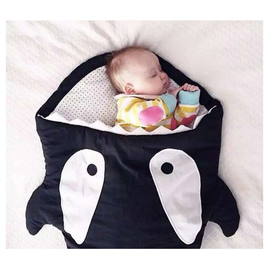 Baby Cartoon Shark Sleeping Bag