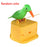 New Cute Hummingbird Toothpick Dispenser Gag Gift Cleaning Teeth High Quality Material Automatic Bird Toothpick Box Hot New