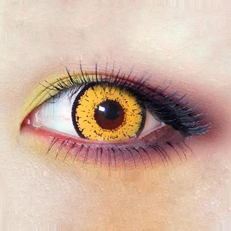 cosplay yellow eyes (12 months) contact lenses
