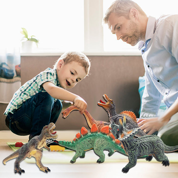 KELIWOW Dinosaur Toy 13-Inch Soft PVC Dinosaur Figurines For Children 3 Years And Up