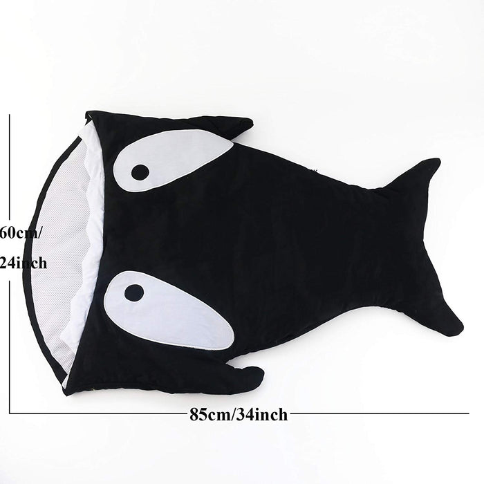 Baby Cartoon Shark Sleeping Bag