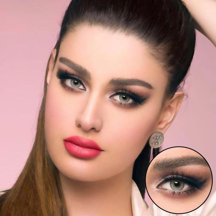 Egyptian natural light blue gray (12 months) contact lenses