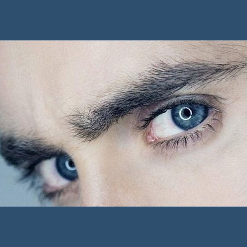 Men's deep blue eyes (12 months) contact lenses