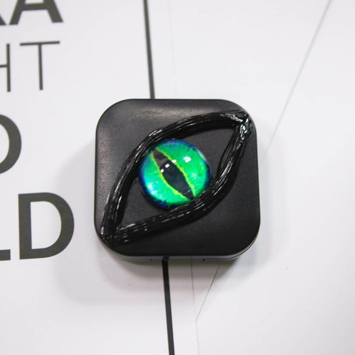 New Original Horror Eye Personality Contact Lens Lens Storage Box