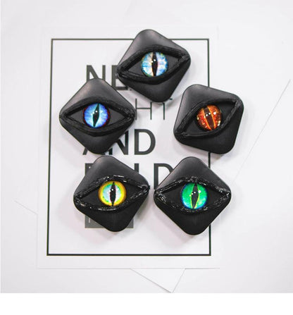 New Original Horror Eye Personality Contact Lens Lens Storage Box