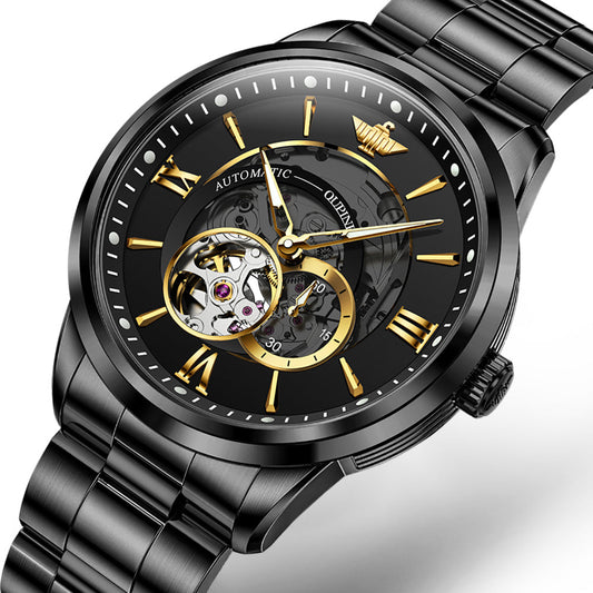 Men's Fashion Business Hollow Movement Watch