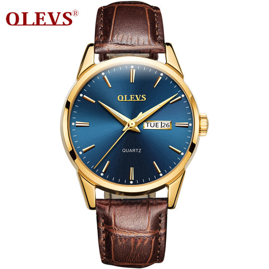 Aiigift Fashion Waterproof Men And Women Quartz Watch Personalized Couple Style