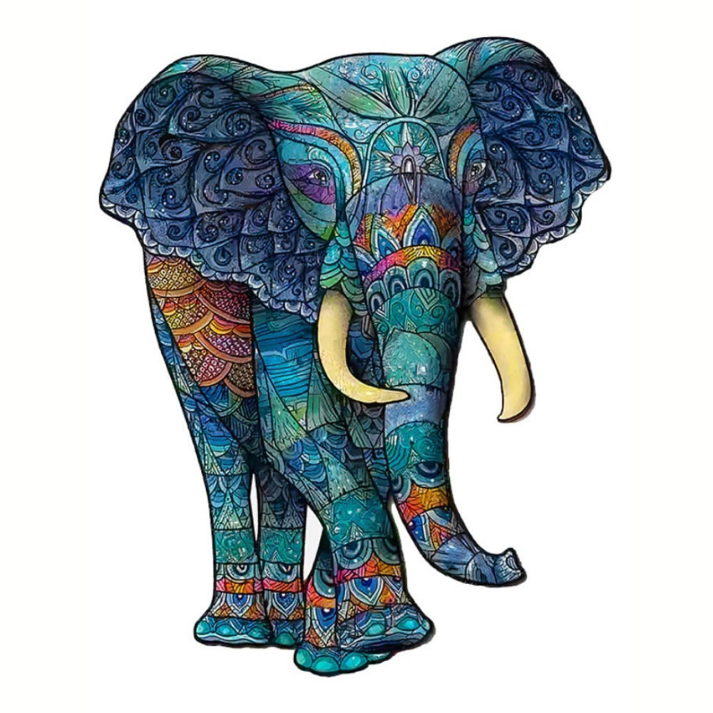 Huge Elephant Jigsaw Puzzle