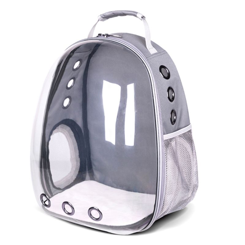 Breathable Transparent Capsule Pet Cat Puppy Travel Space Backpack Carrier Bag