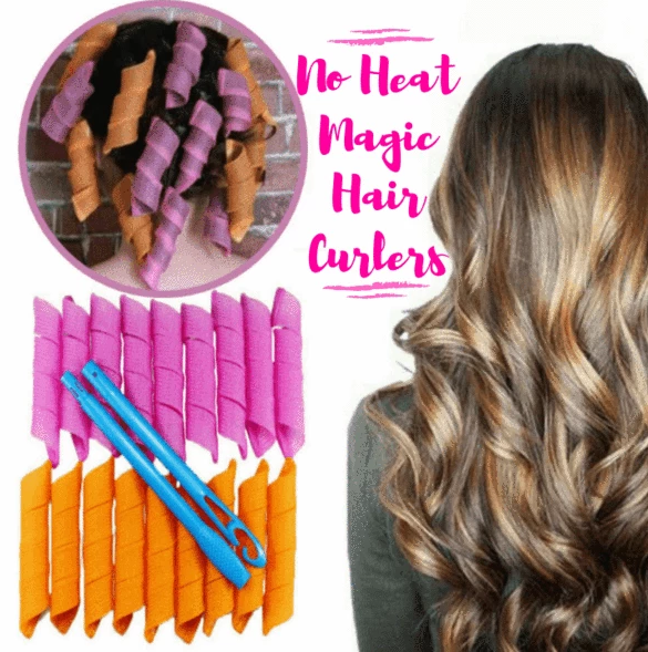 [50% OFF TODAY] No Heat Magic Hair Curlers