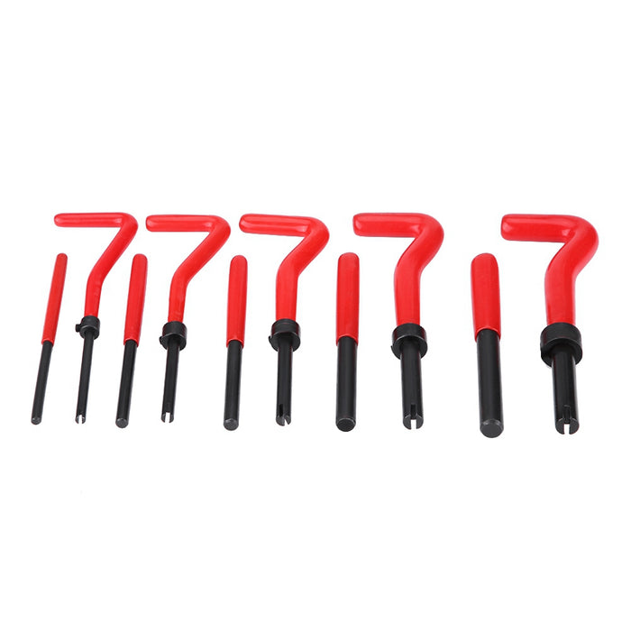 131Pcs Thread Repair Tool Kit M5/M6/M8/M10/M12 Tap Twist Drill Bits Insert Set