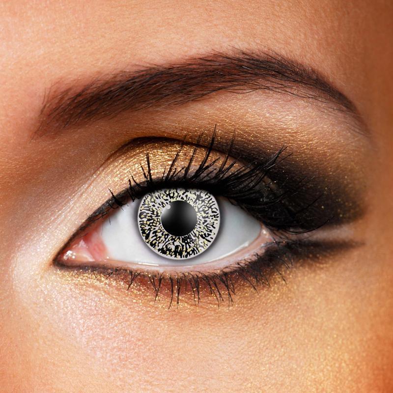 Glimmer-Black-&-Gold-Contact-Lenses