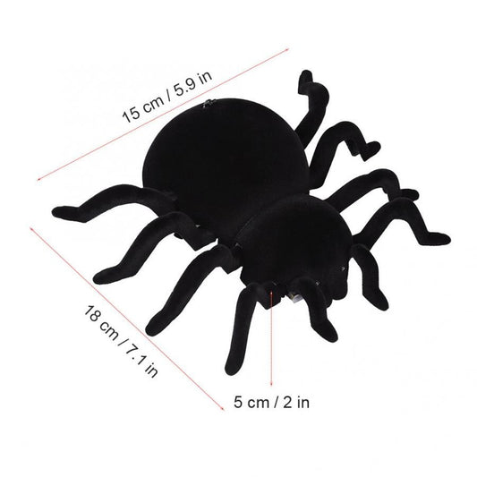 18*15*5cm Mini RC Spider Toy Remote Control Tarantula Spider Kids Electric Toy Wall Climbing RC Animals Toys for Children