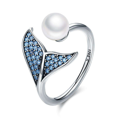 2020 Mermaid Tears Zircon Pearl Silver Jewelry 925 Sterling Silver